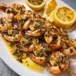 Grilled Shrimp Piccata Skewers