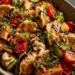 Pot Sticker Panzanella