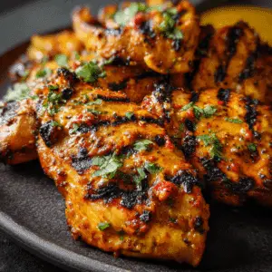 Spicy Coconut Grilled Chicken