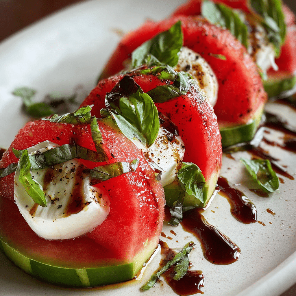 Watermelon Caprese